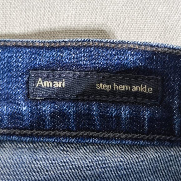 Citizens of Humanity jeans women's sz 28 ink blue Amari step hem ankle high rise - Picture 7 of 16